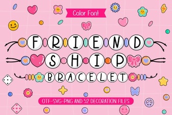 Crafting with Friendship Bracelet Letter Fonts