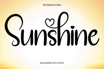 Sunshine Font: Bright, Readable Typography for Designers