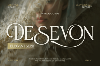 Desevon Font: Creative Typography for Modern Design